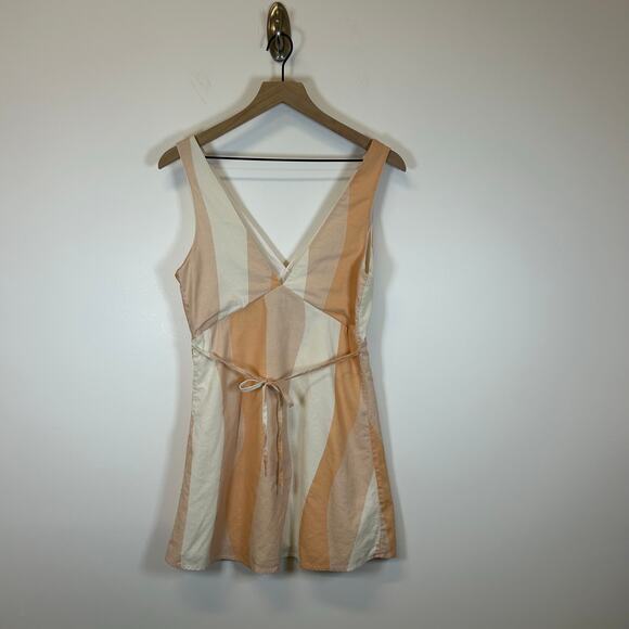 Rhythm Sundown Cotton blend Outdoor Summer Mini Dress Women’s Size Small - Picture 7 of 10